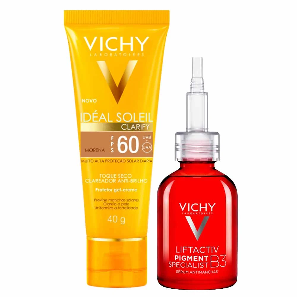 Vichy Kit - Sérum Antimanchas + Protetor Solar Morena FPS 60