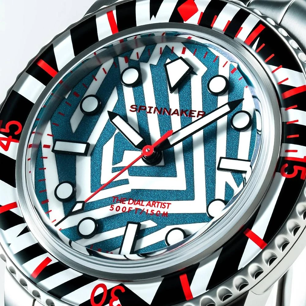 Relógio Spinnaker Fleuss Razzle Dazzle Noir Ilumination Limited Edition SP-5165-11