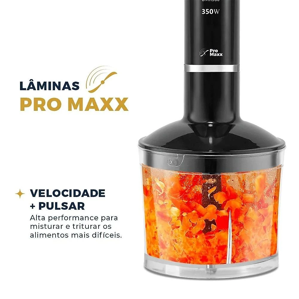 Mixer Britânia 2 em 1 BMX360, 350 Watts, Preto - 220 Volts Mixer Britânia 2 em 1 BMX360, 350 Watts, Preto - 110 Volts