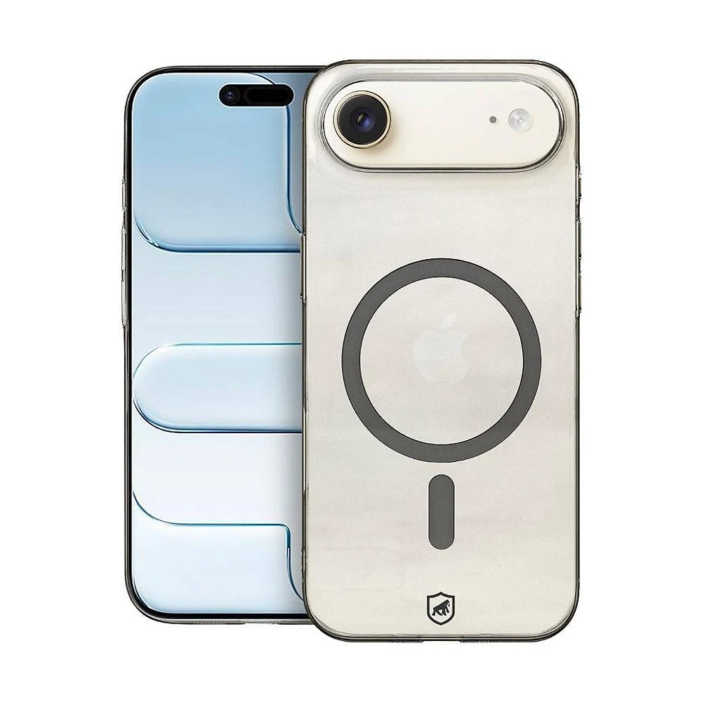 Capa para Iphone Gshield Crystal Slim Magsafe Titanium com Proteção Contra Impactos Transparente 1