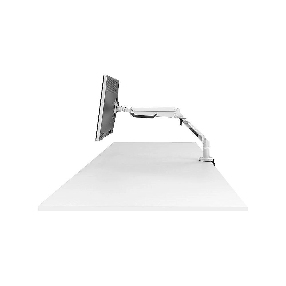Suporte de Mesa Articulado para Monitor de 17" a 36" FlexiSpot MA8, Ajustes com Pistão a Gás, VESA, Branco - MA8W