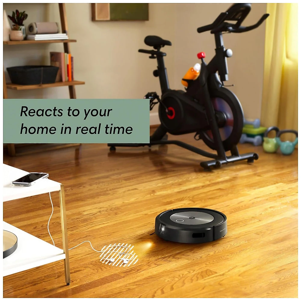 Robô Aspirador iRobot Roomba j7+ Preto com Autoesvaziamento e Navegação PrecisionVision 240V
