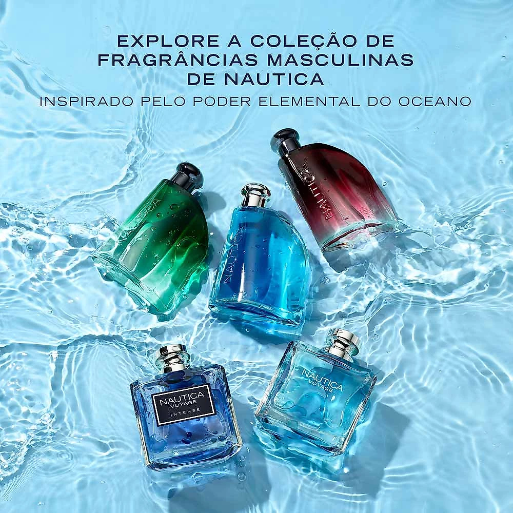 Perfume Voyage Intense Nautica Masculino Eau de Toilette 100ml