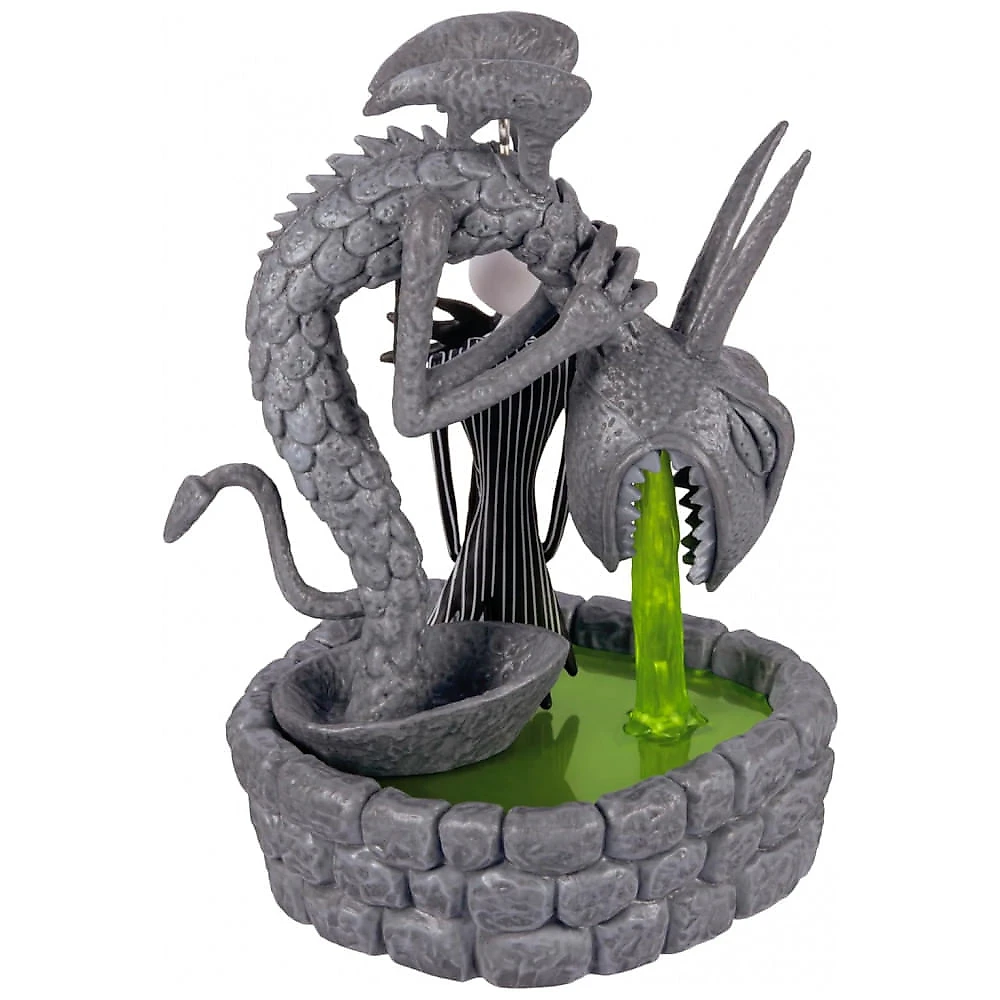 Enfeite Natalino Hallmark Keepsake 2025 Disney O Estranho Mundo de Jack This is Halloween com Luz, Plástico, 8,3 x 10,8 x 7cm