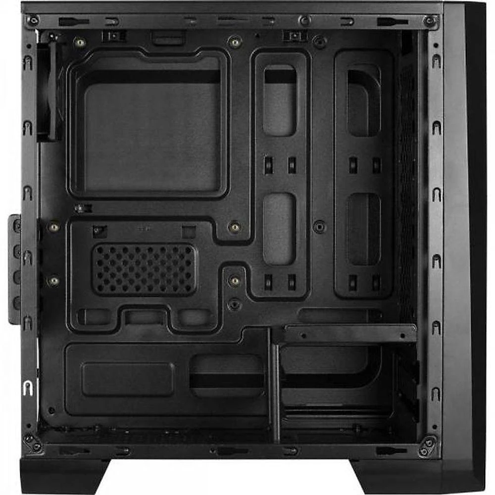 Gabinete Gamer Aerocool Mini Cylon Preto Rgb Lateral...