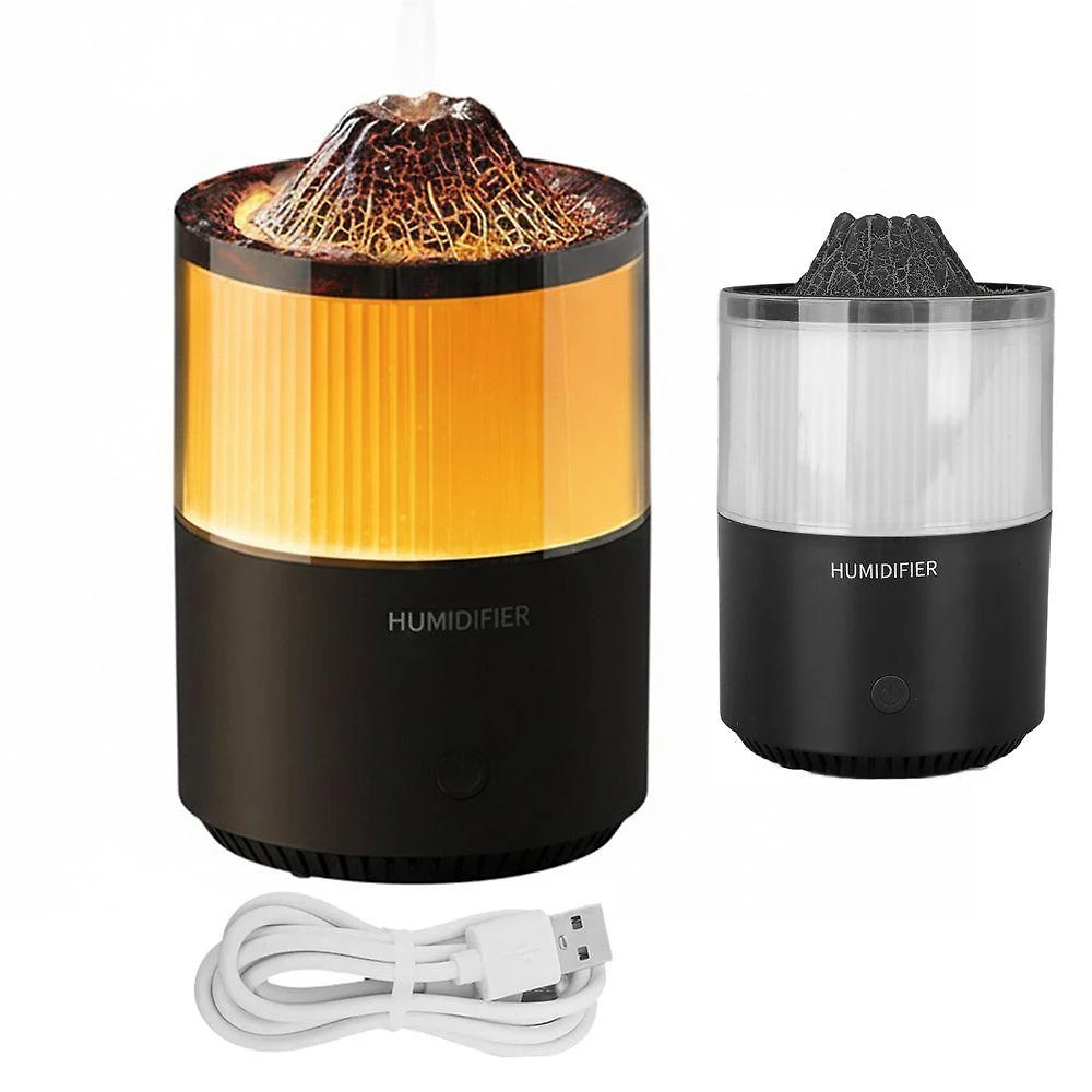 Umidificador BSL3890 Preto com Luz LED e Aromaterapia 0,2L 110V