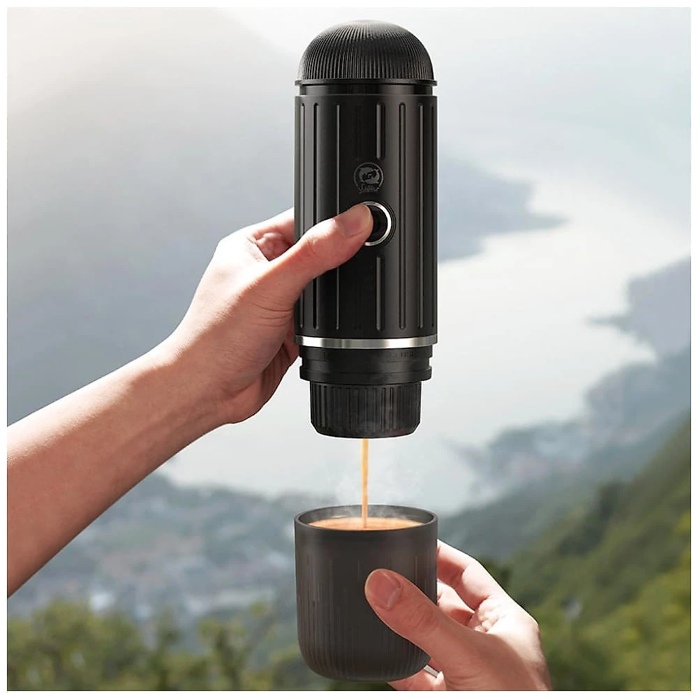 Mini Máquina de Café Portátil 19 Bar com Carregamento USB-C e Compatível com Café Moído e NESPRESSOpods para Viagens, Acampamento e Casa, 5W, 110v