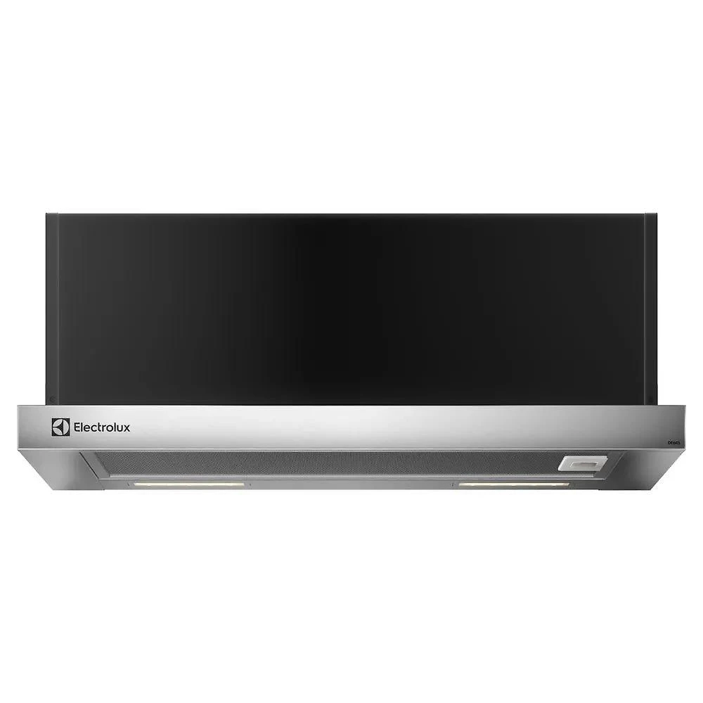Depurador De Ar Electrolux 60cm Retrátil Inox Efficient Com Luz De Led DE6RS 220V