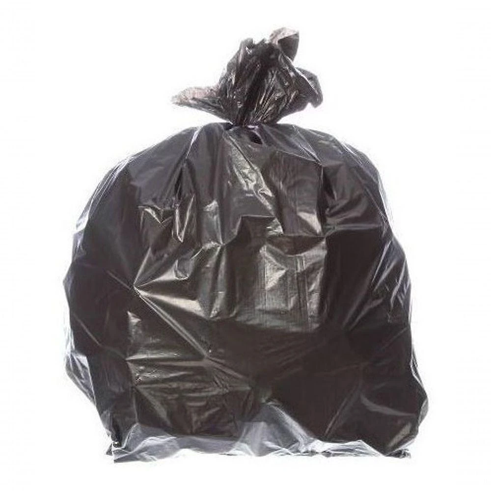 Saco para Lixo 20L para Descarte Doméstico Preto Higipack com 50 Unidades