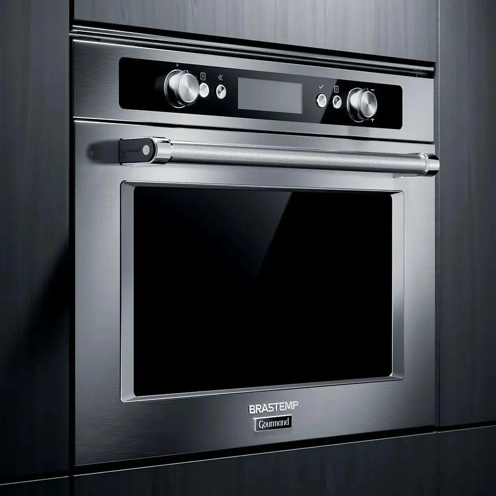 Micro-ondas De Embutir Brastemp Gourmand 40 Litros Inox 220V