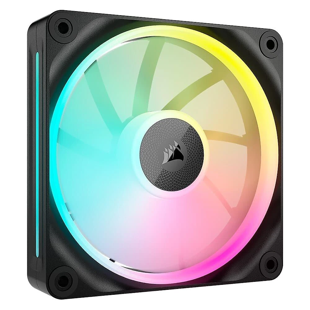 Kit com 3 Ventoinhas Corsair LX RGB Series, iCUE LINK LX120, 120mm, Preto - CO-9051026-WW