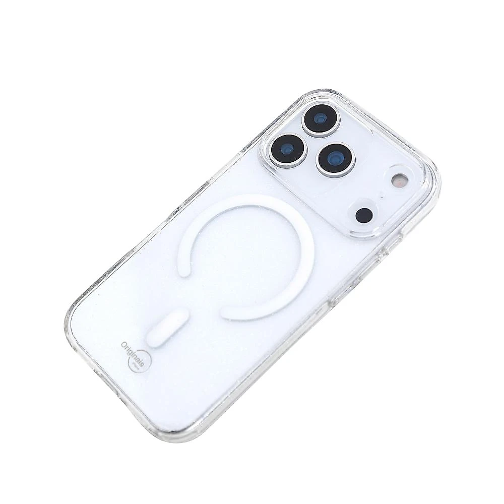 Capa iPhone 17 Pro Max Shine Com Proteção de Câmera Originais iPlace, Transparente com Brilho