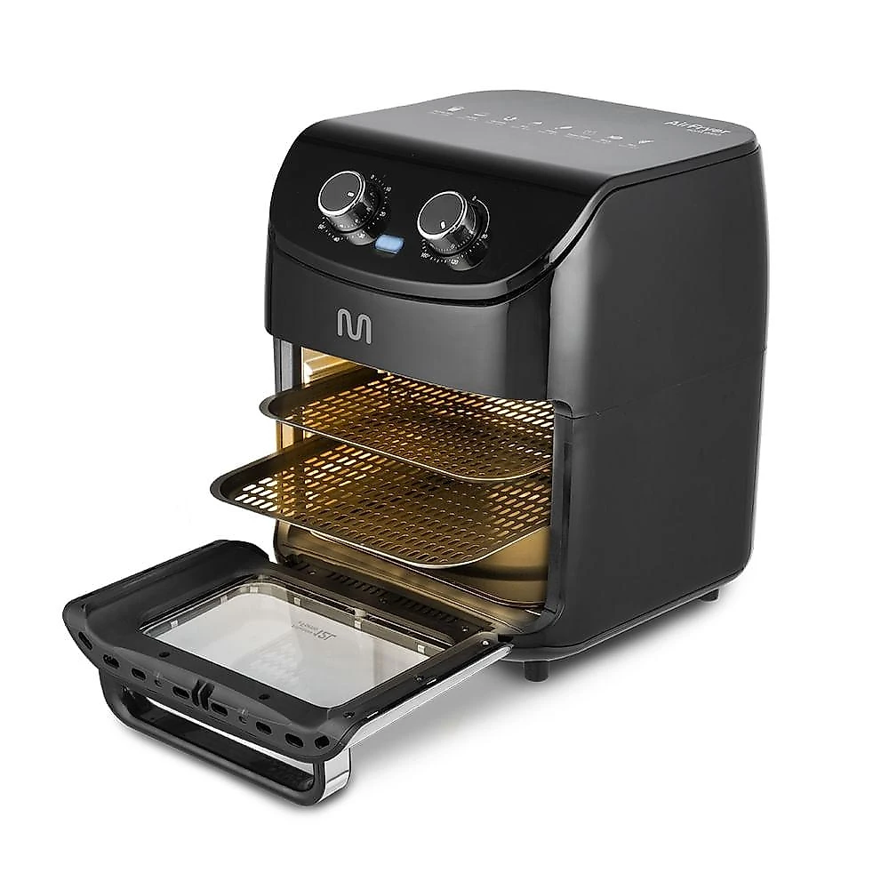 Air fryer forno 12l 1700w -127v multi - go228 preto - 220v