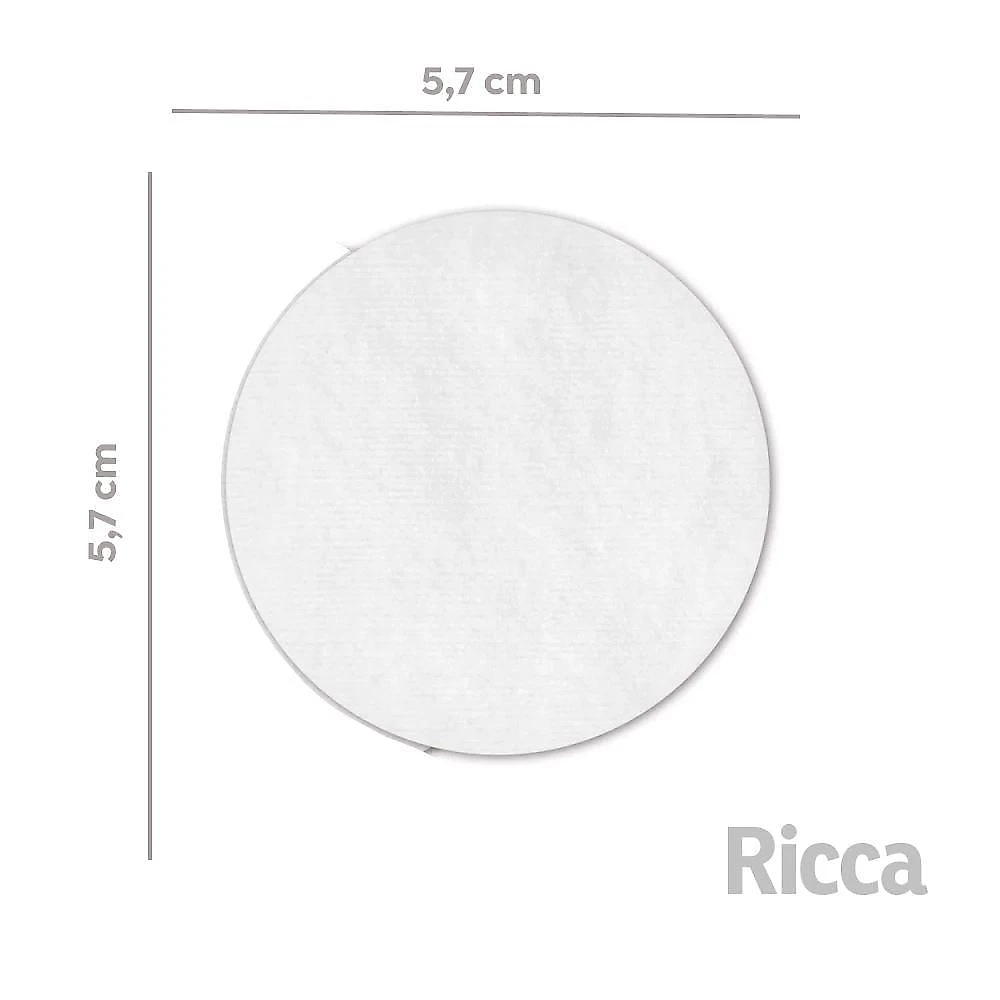 Disco De Algodão Ricca Com 70 Unidades Para Unha E Rosto