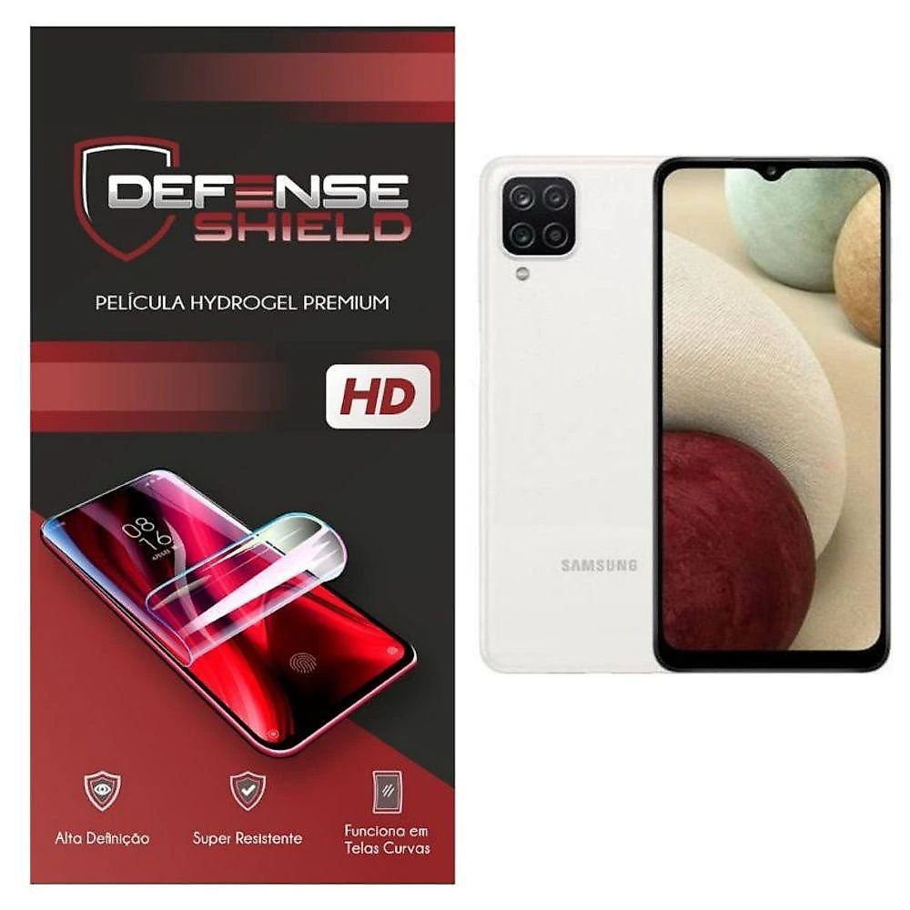 Pelicula Hydrogel Premium Proteção Frente + Verso Para Galaxy A12 Defense Shield