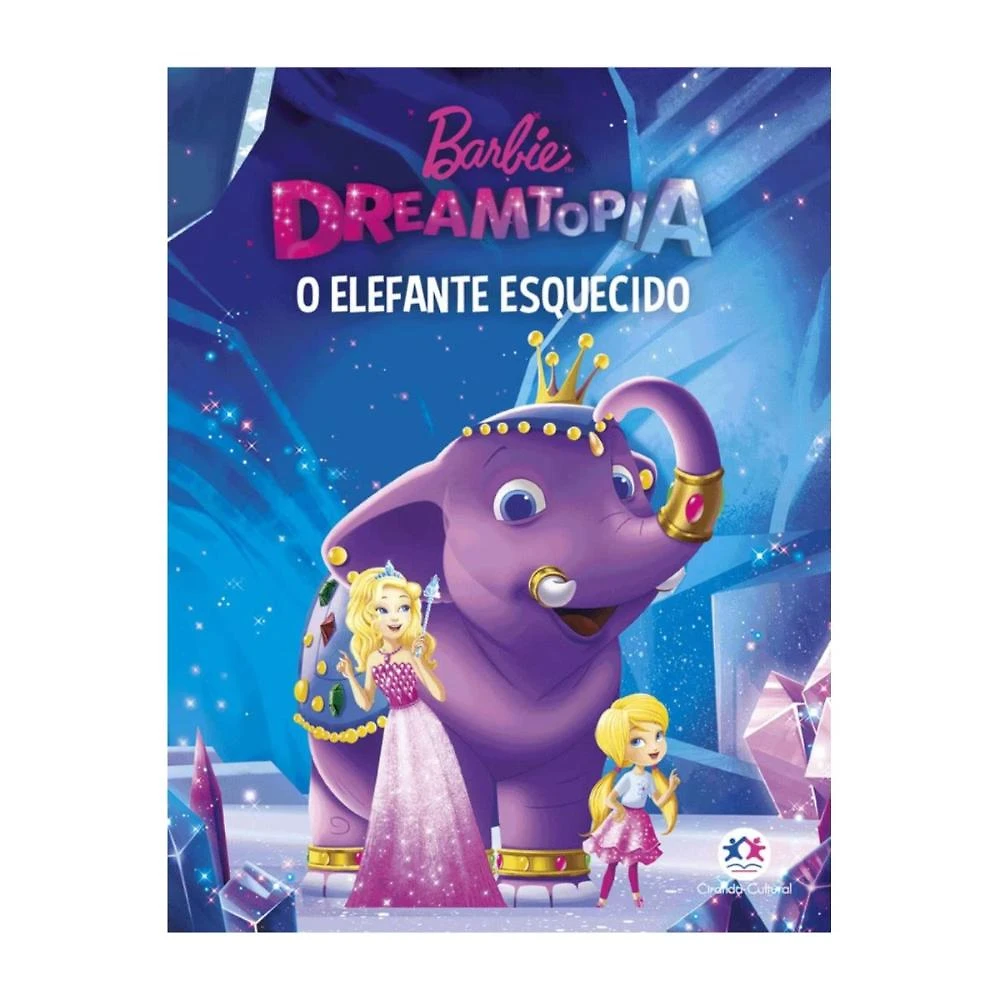 Livro Minilivro Barbie Dreamtopia - Um elefante esquecido