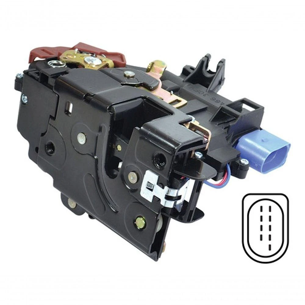 Fechadura Elétrica de Porta Dianteira Esquerda 3D1.837.015.AB para Volkswagen Jetta 2006-2011