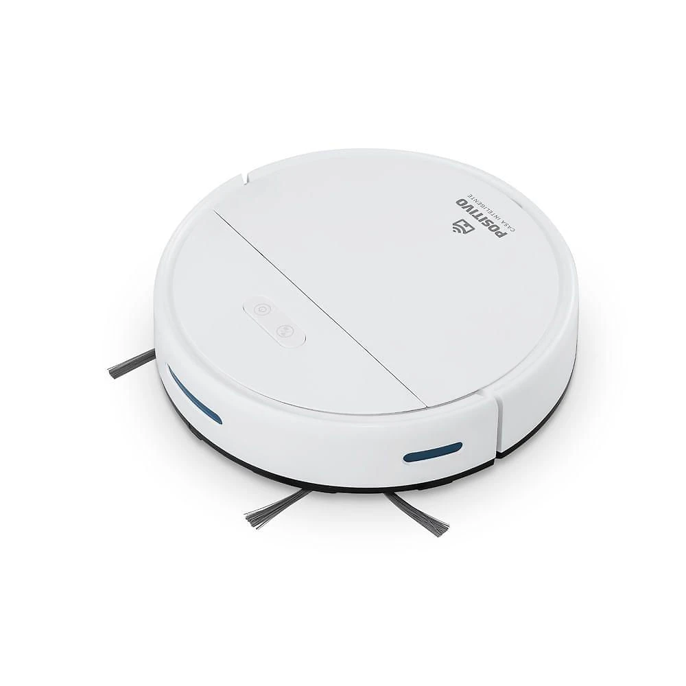 Smart Robô Aspirador Wi-Fi PRA100 Positivo Casa Inteligente - Varre, Aspira e Passa Pano - Sensores Inteligentes