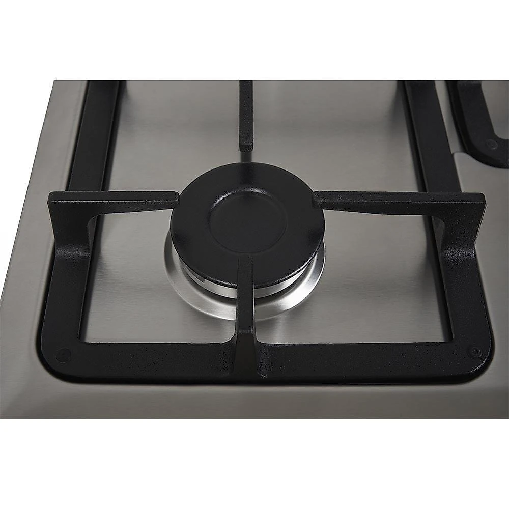 Cooktop 5 Bocas Fischer Infinity Trempe De Ferro Tripla Chama à Gás Mesa Inox Bivolt
