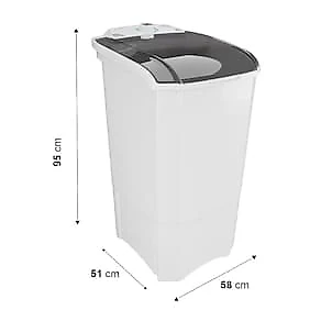 Tanquinho de Lavar Roupa Britânia 10kg BLR03 Semiautomático Branco 110V
