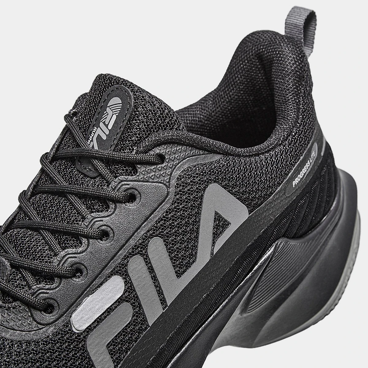 Tênis Fila Progress Lite Masculino Preto+Cinza - 37