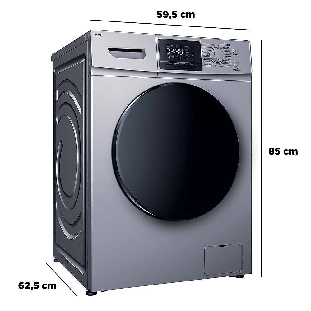 Lava e Seca 11 kg TCL Lavagem a Seco C311WDS Prata - 110V