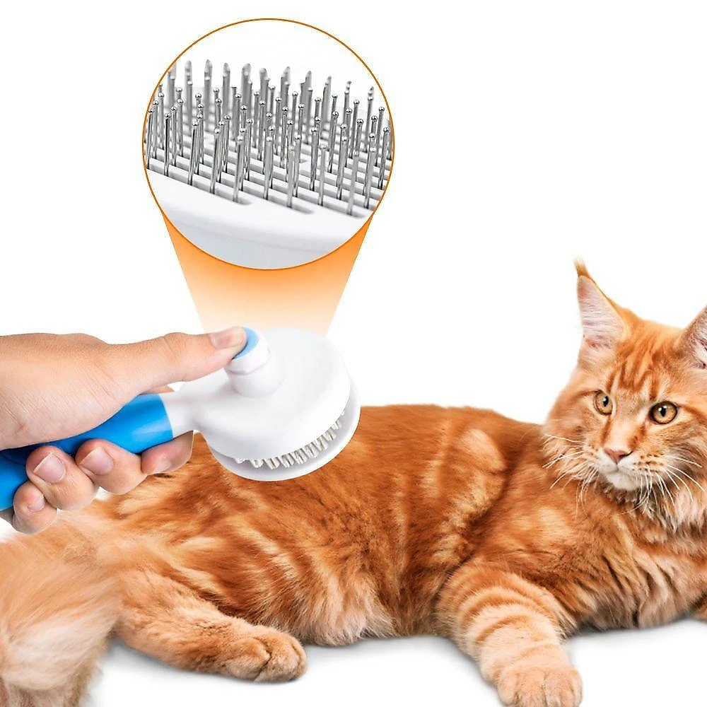Rasqueadeira Removedor Tira Pelos Pet Animais Gato Cachorro