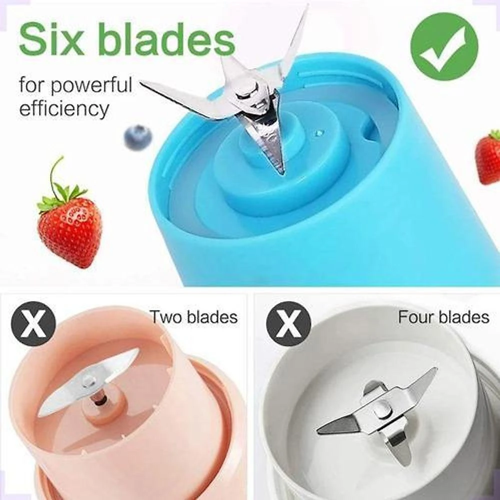 Mixer Garrafa Elétrica Squeeze Mini Liquidificador Vitamina