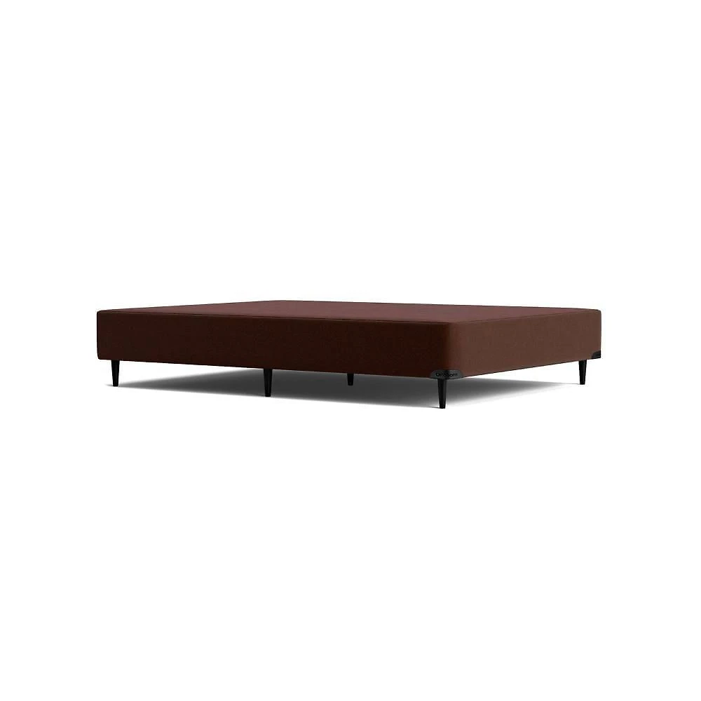 Base Sommier Camurça Marrom Casal (138x188x23) - Ortobom