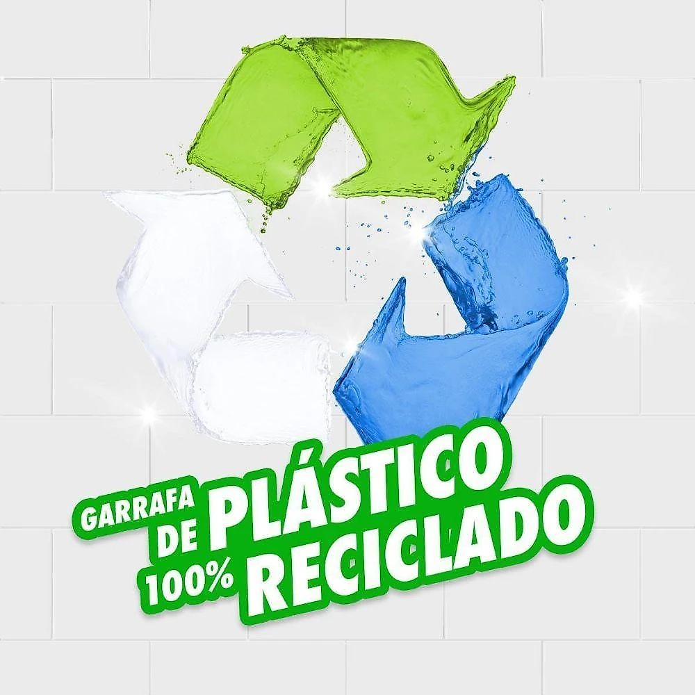 Kit 4 Limpador Ajax Fresh Blue Limpeza Pesada 500ml