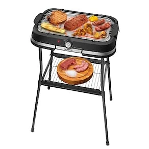 Churrasqueira Elétrica Mondial CH-09-BI Grand Steak & Grill II Controle de Temperatura Bandeja de Água