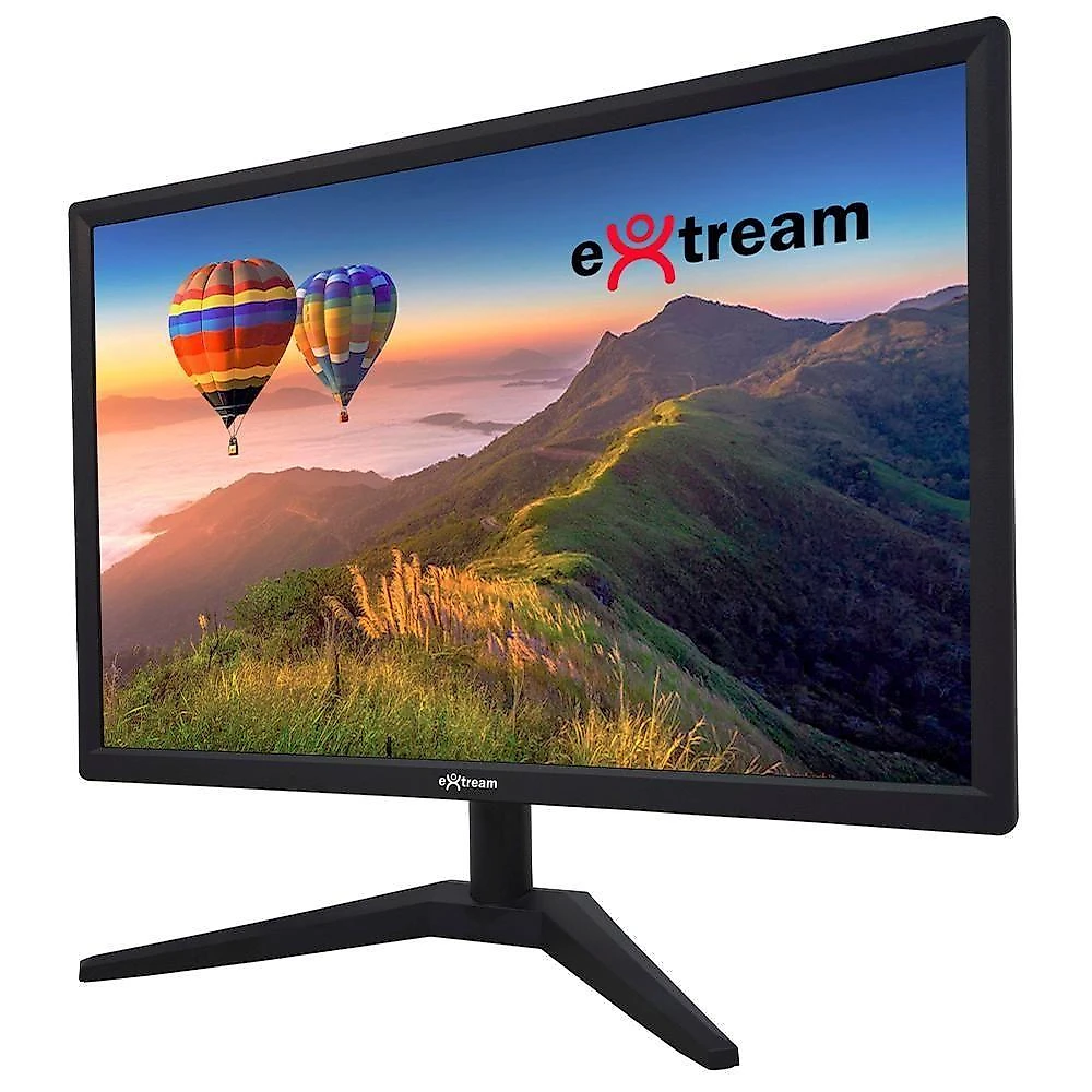 Monitor Extream Office MOEXKN01 19" Full HD VA 60Hz Preto LED Widescreen 5ms Bivolt