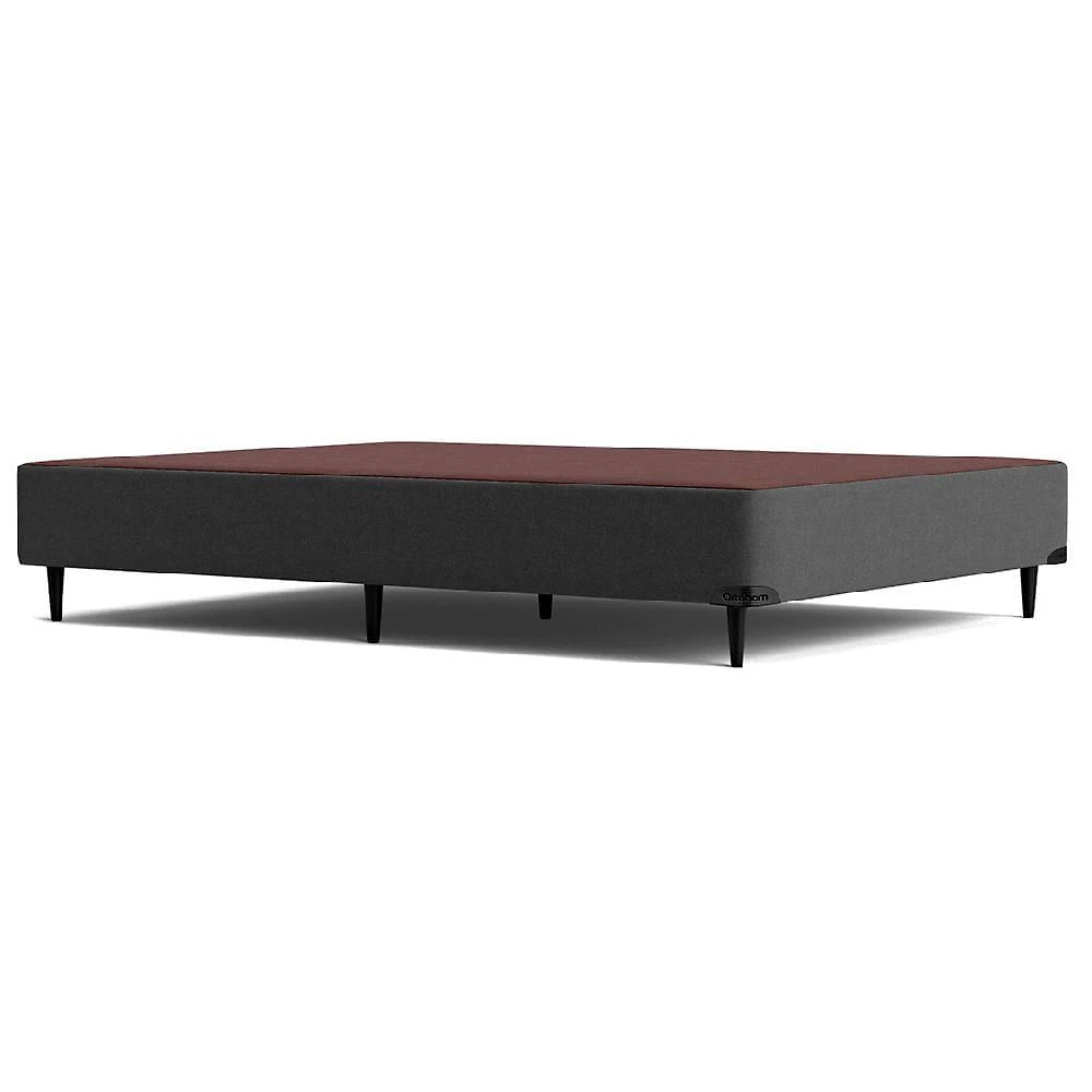 Base Sommier Camurça Cinza Casal 138x188x23cm - 1051611851 - Ortobom Base Sommier Camurça Cinza Casal 138x188x23