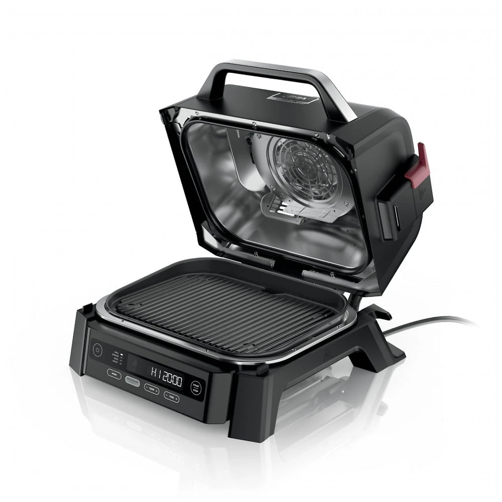 Churrasqueira Elétrica Ninja Woodfire Outdoor Grill & Smoker 4 em 1 OG301 1760W 110V