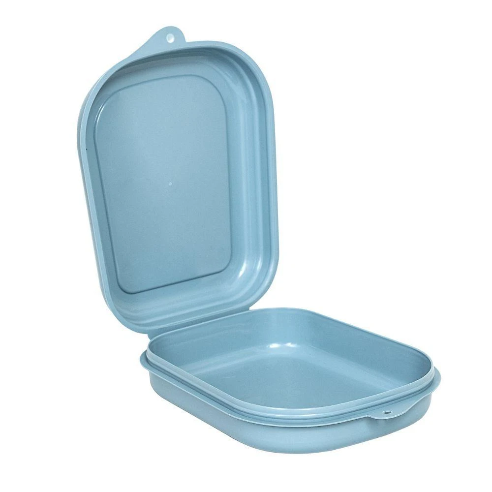 Sanduicheira Porta Lanche Pote Plasvale Azul