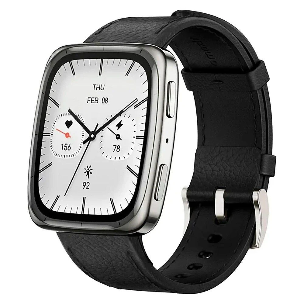 Smartwatch Amazfit A2440 1.65 Polegadas Frequência Cardíaca 336 Dias Bateria Preto