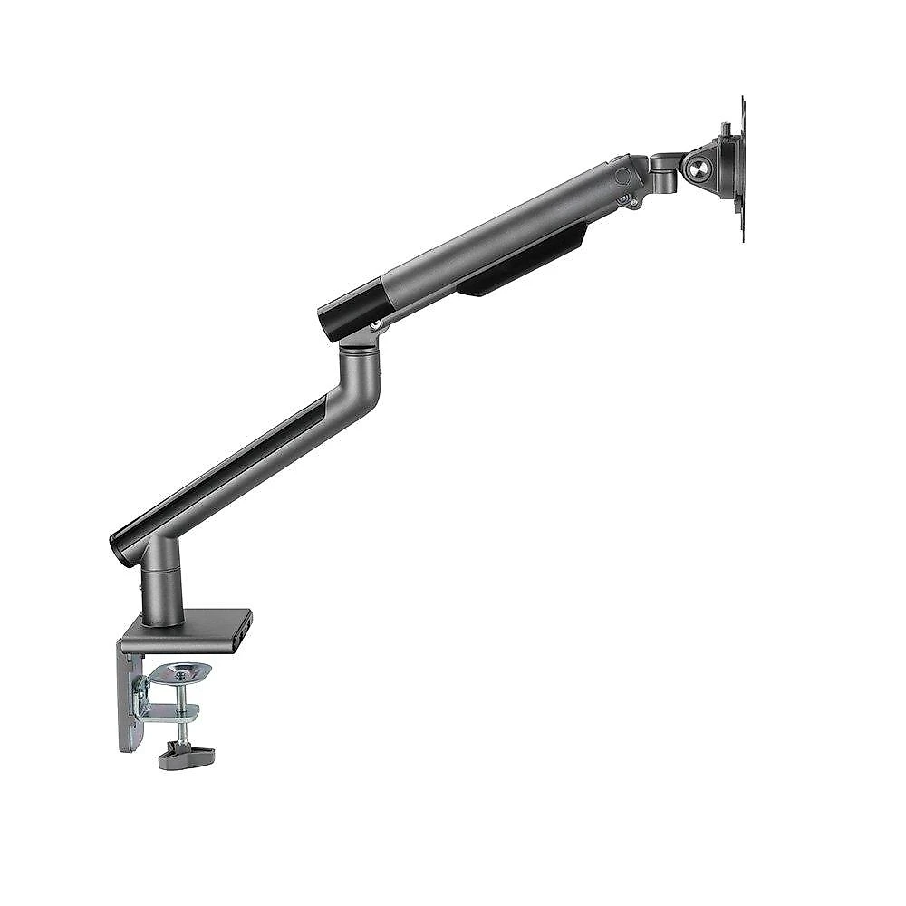 Suporte para Monitor Premium Octoo com Pistão a Gás e Ajuste de Altura, até 32", Grafite - 9841