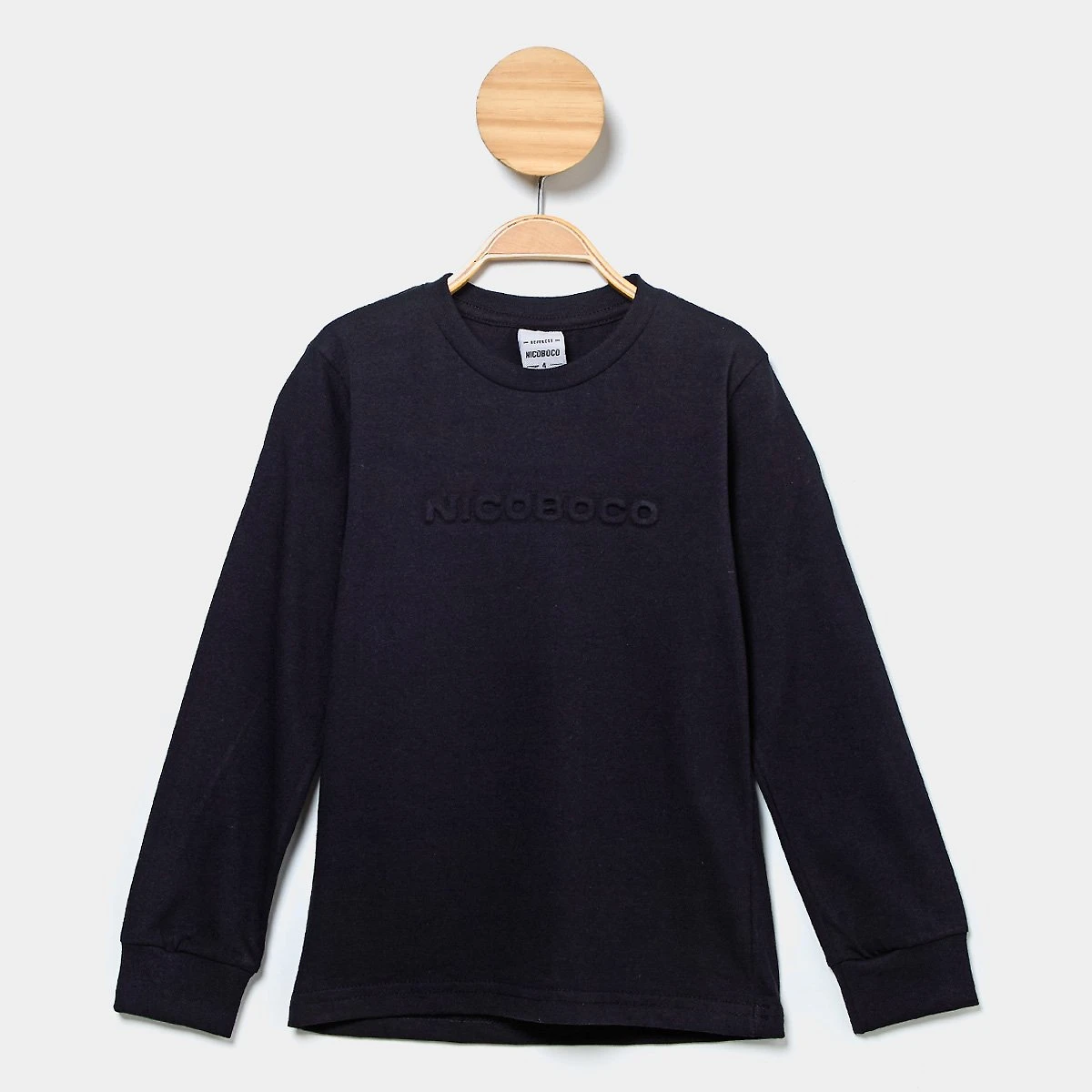 Camiseta Manga Longa Infantil Nicoboco Rhythm
