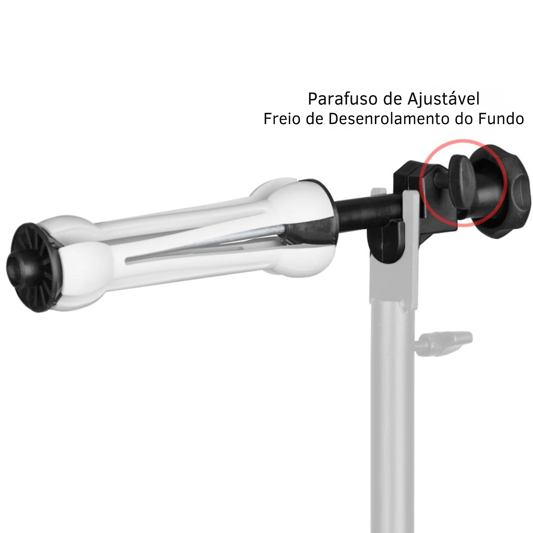 Kit Expan para Fundo Fotográfico 1 Rolo com Corrente e Contrapeso (Laranja)