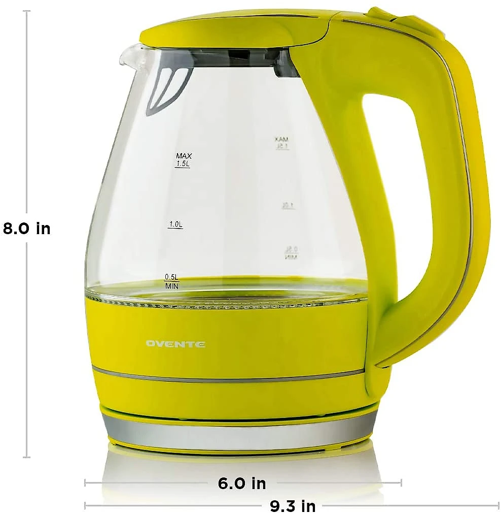 Ovente Chaleira Elétrica Portátil 15L 1100W 110V c Desligamento Automático