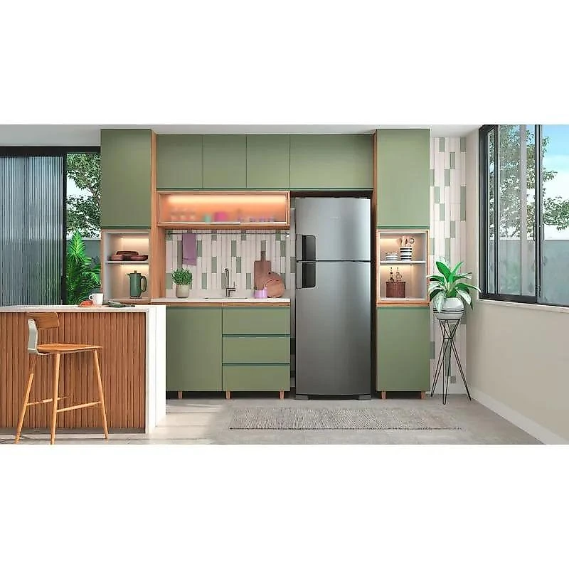 Geladeira Frost Free Duplex Consul 455L Inox CRM53MK 220V