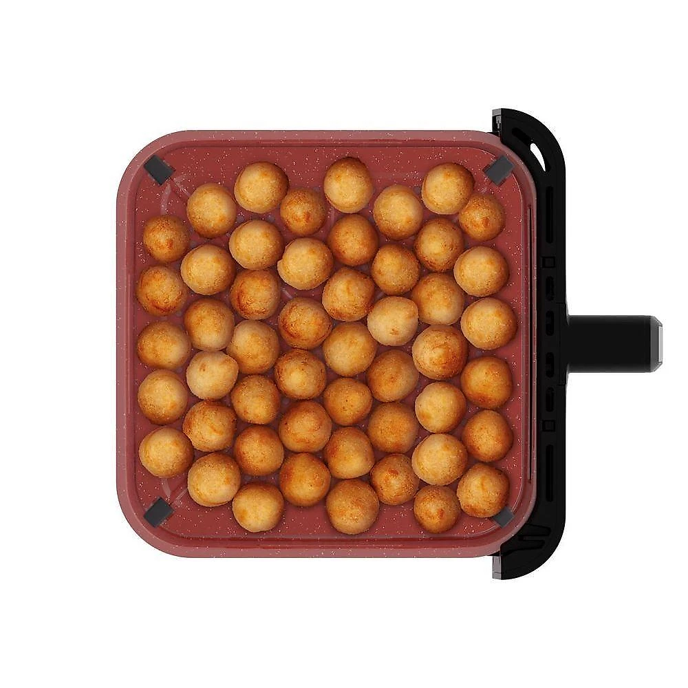 Air Fryer Britânia 8L Redstone Visor Glass BAF80A 110V