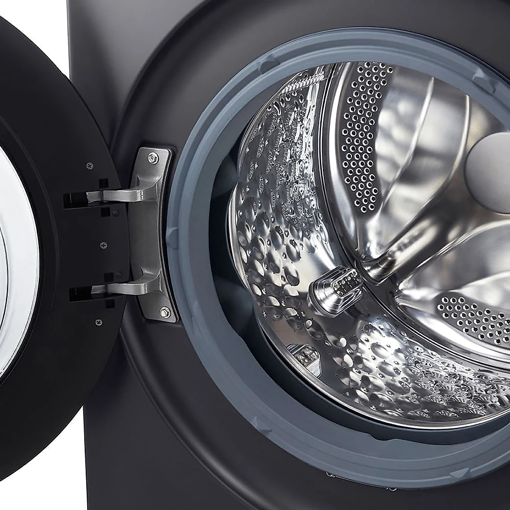 Lava e Seca Smart LG 16kg com Inteligência Artificial Aidd WD16GNTS6B/A Black Inox - 110V