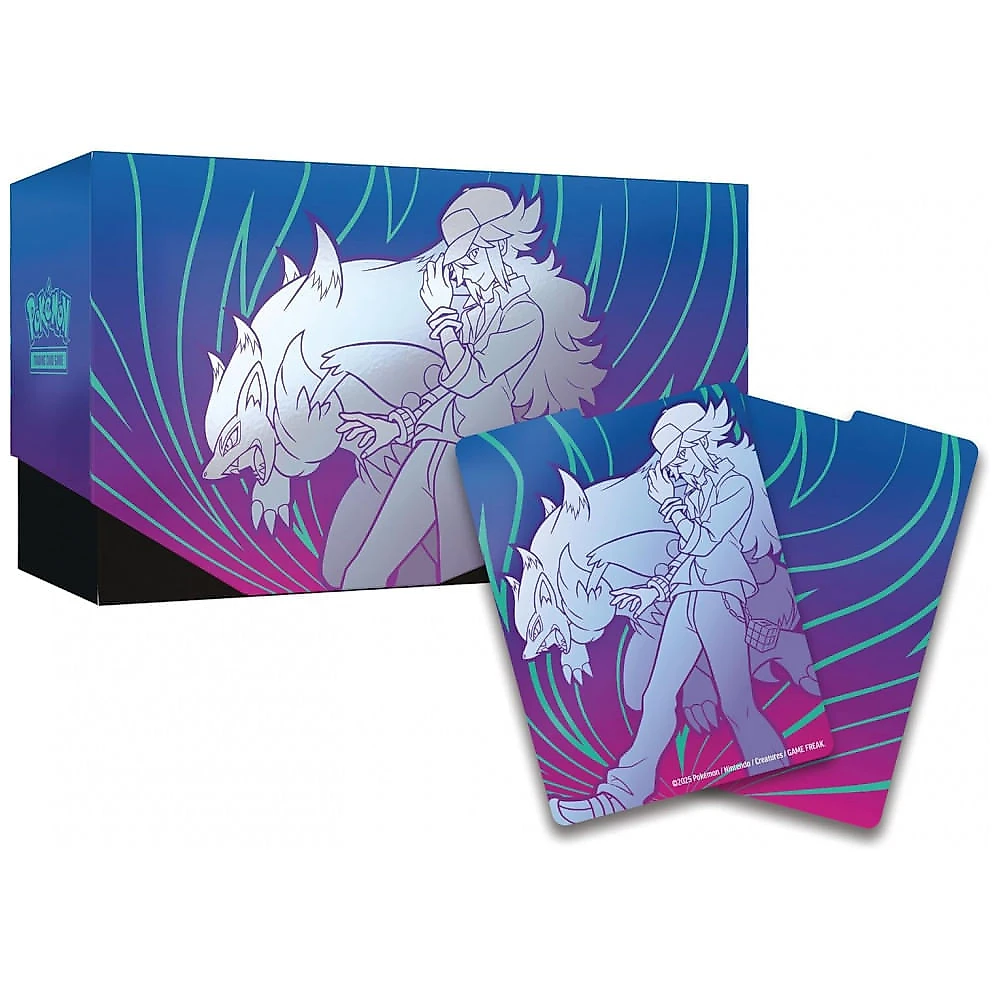 Conjunto Pokémon TCG Scarlet & Violet Journey Together Elite Trainer Box multicolorido com 9 boosters, carta promo e acessórios
