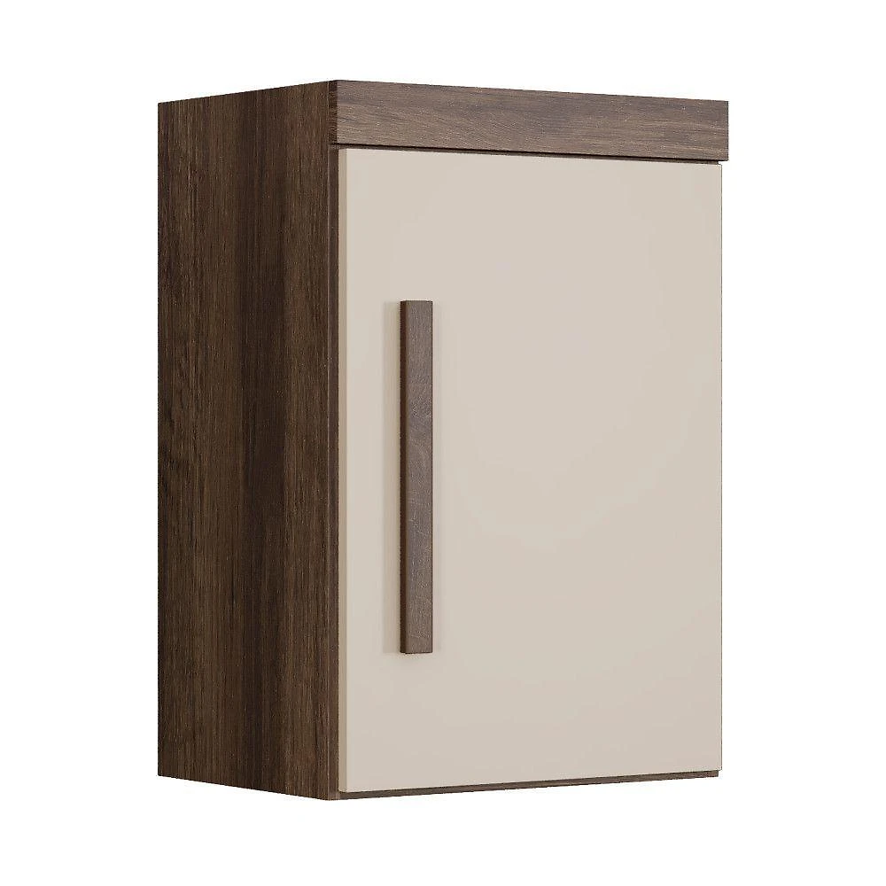 Módulo Aéreo Lateral Dallas 42CM 1 Porta MDP Imbuia Benetil Móveis