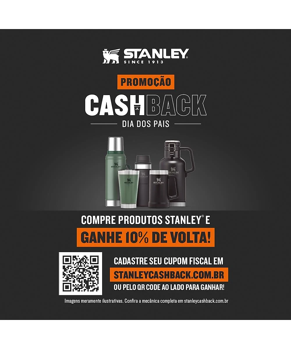 Copo Térmico de Cerveja Stanley sem Tampa Polar 473mL
