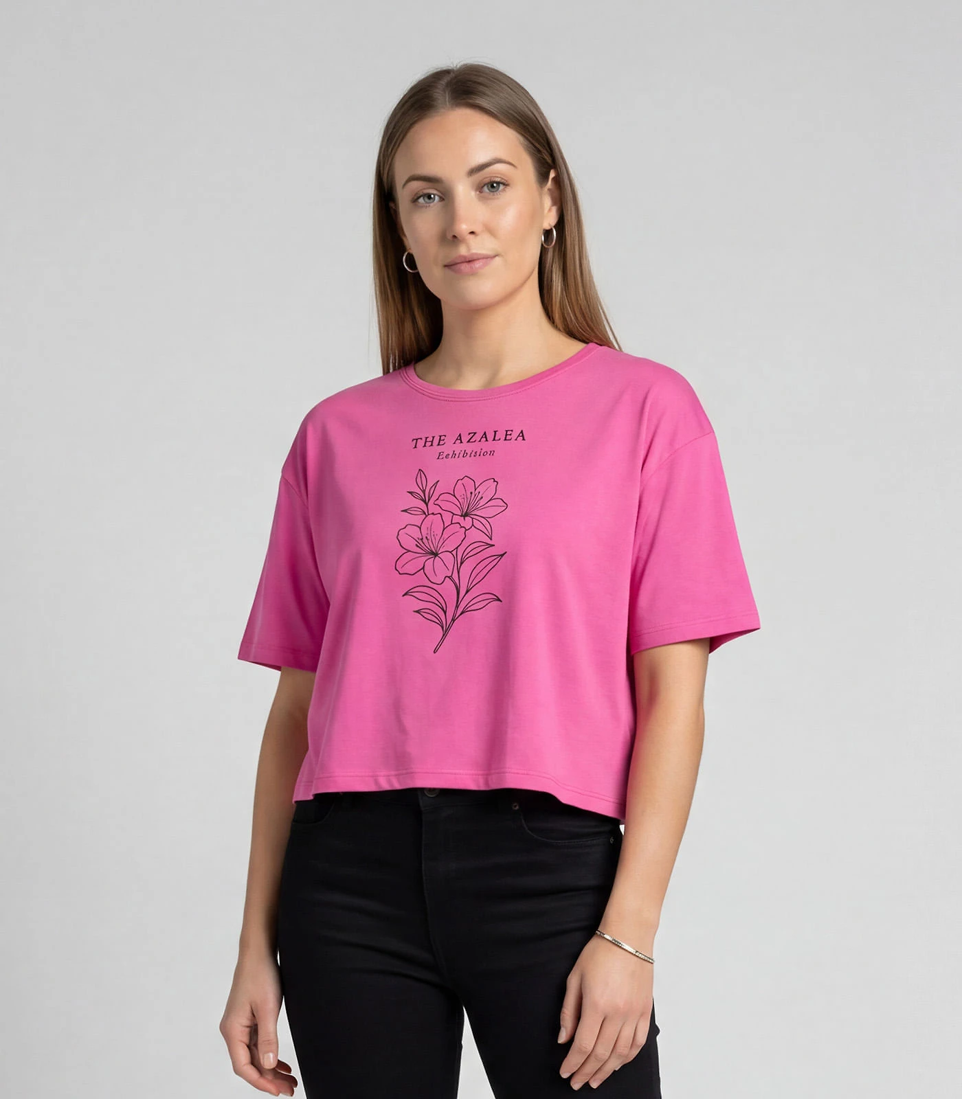 Blusa Feminina Com Estampa Localizada Infinita Cor Rosa