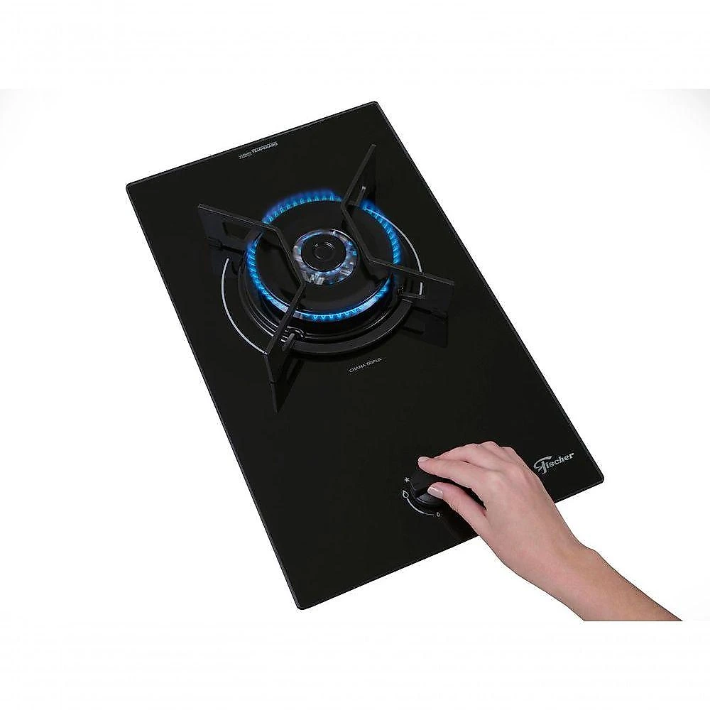 Fogão Cooktop Fischer 1 Bocas Tripla Chama Fit Line 36300-102670 Bivolt