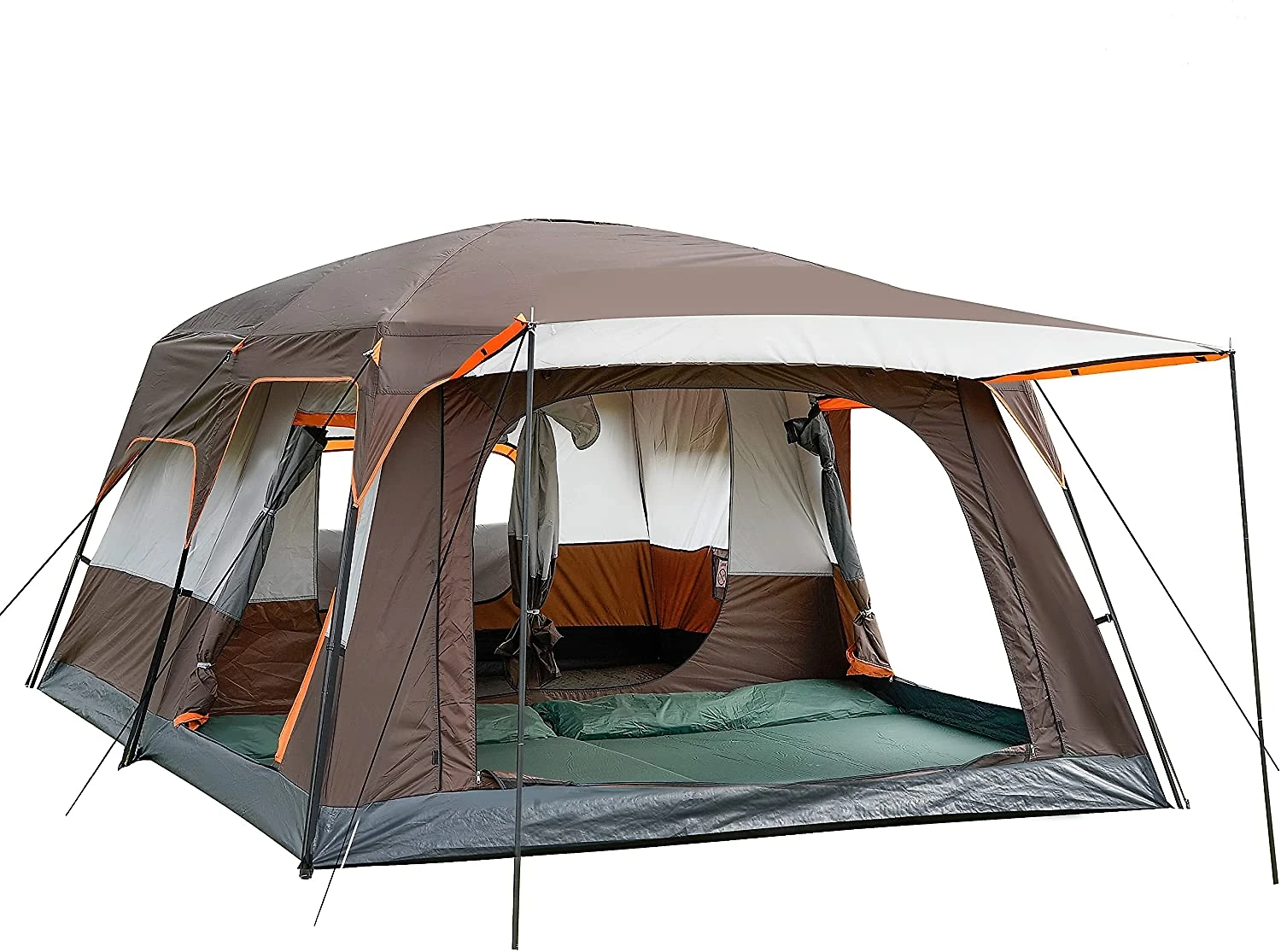 Miniatura KTT Barraca Suspensa Portátil para AcampamentoCamping Marrom