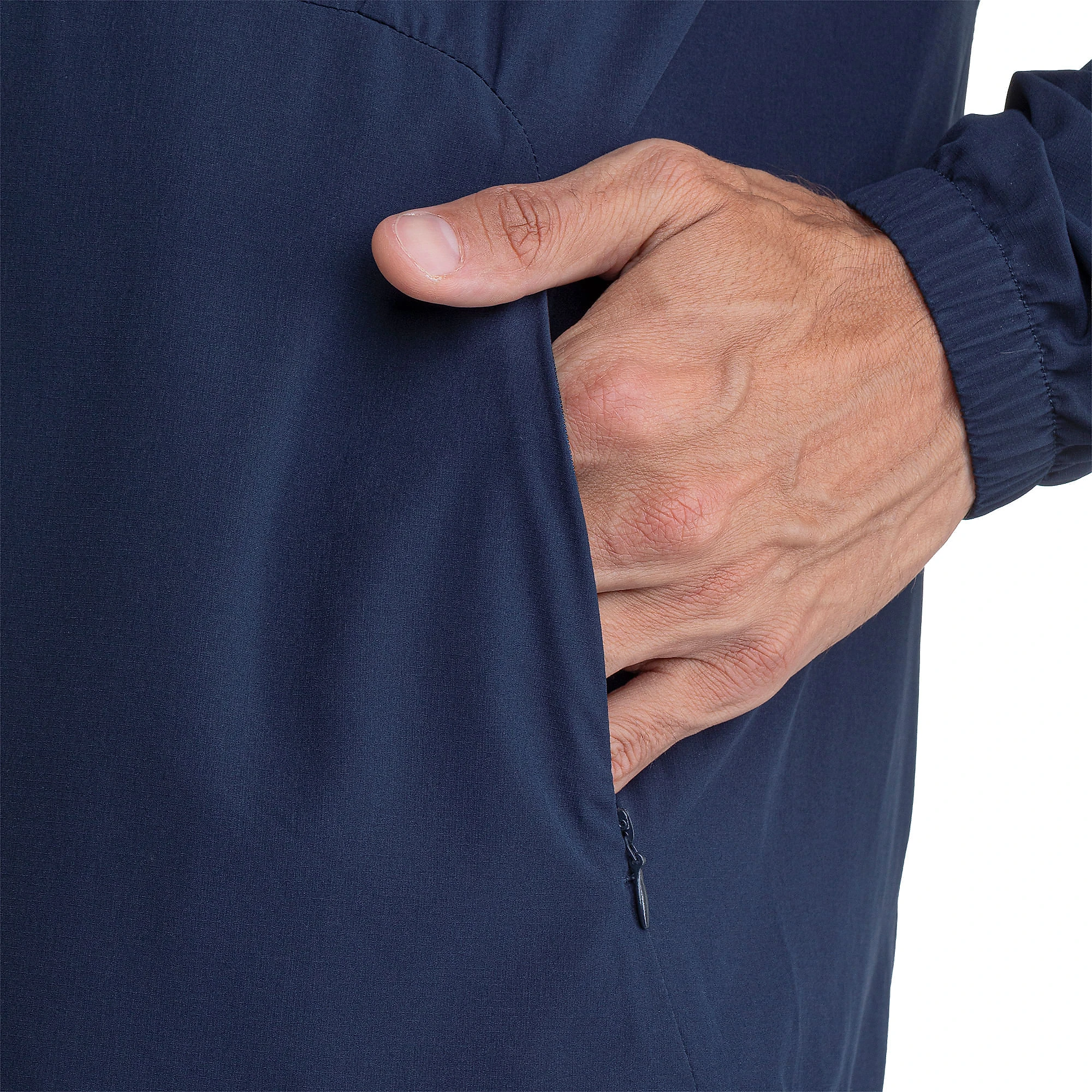 Jaqueta de Corrida Mizuno High 3 Masculina G Azul